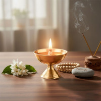 brass diya price