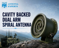 Cavity Backed Dual Arm Spiral Antenna
