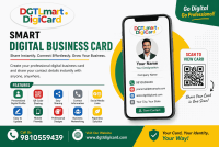 DGTL DigiCard – Smart Digital Business Card & QR Code Visiting Card