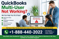 +1-888-440-2022 How Can I Resolve Multi User Mode Not Working QuickBooks Errors?
