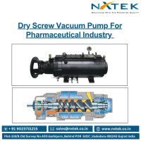Dry Screw Vacuum Pump For Pharmaceutical Industry | Nxtek