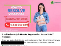 Fix QuickBooks Desktop Registration Error