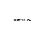LOCKSMITH ON CALL