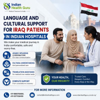 Cultural support in Indian Hospitals for Iraqi patients