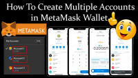 How to add and use MetaMask multiple accounts feature?