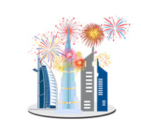 New Year Dhow Cruise Dubai Marina