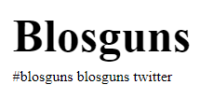 Blosguns