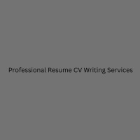 Professional Resume CV Writing Services