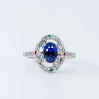 Three Stone Ruby Diamond Ring in Melbourne | Jenny Bay