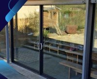 Sliding glass door installer