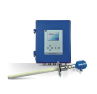 Oxygen gas detector for industrial use