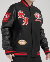 49ers Letterman Jacket – Show Your San Francisco 49ers Pride in Classic Varsity Style