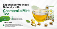 Chamomile Mint Tea – A Refreshing Herbal Blend for Wellness
