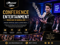 Conference Entertainment Magician in Bangalore | Illusionist Tyson