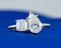Lab-Created Toi et Moi Rings – Beauty with Purpose