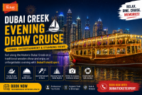 Traditional Dhow Cruise Dinner with Marina Views