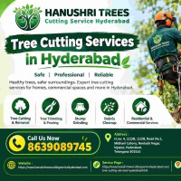 HANUSHRI TREES CUTTING SERVICE HYDERABAD