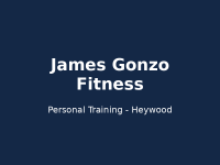James Gonzo Fitness